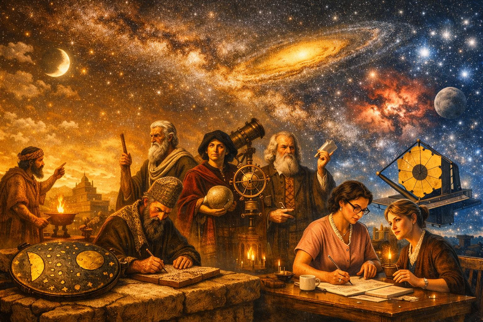 Die Astronomie von der Himmelsscheibe von Nebra bis James Webb